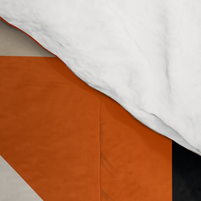 Modern Abstract Colorful Geometric Bold Artwork Comforter Gallery Image 4