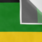 Rastafarian Colors Wall Tapestry Gallery Image 3