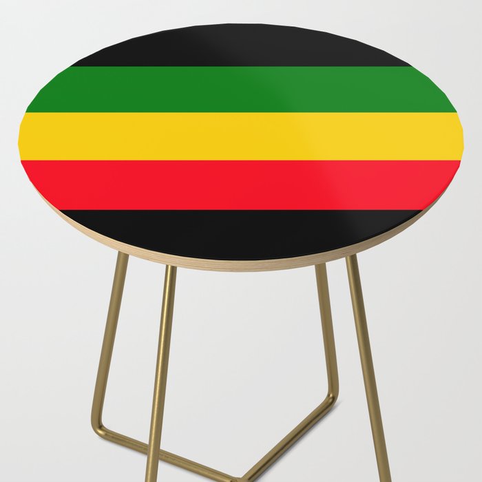 Rastafarian Colors Side Table Gallery Image 2