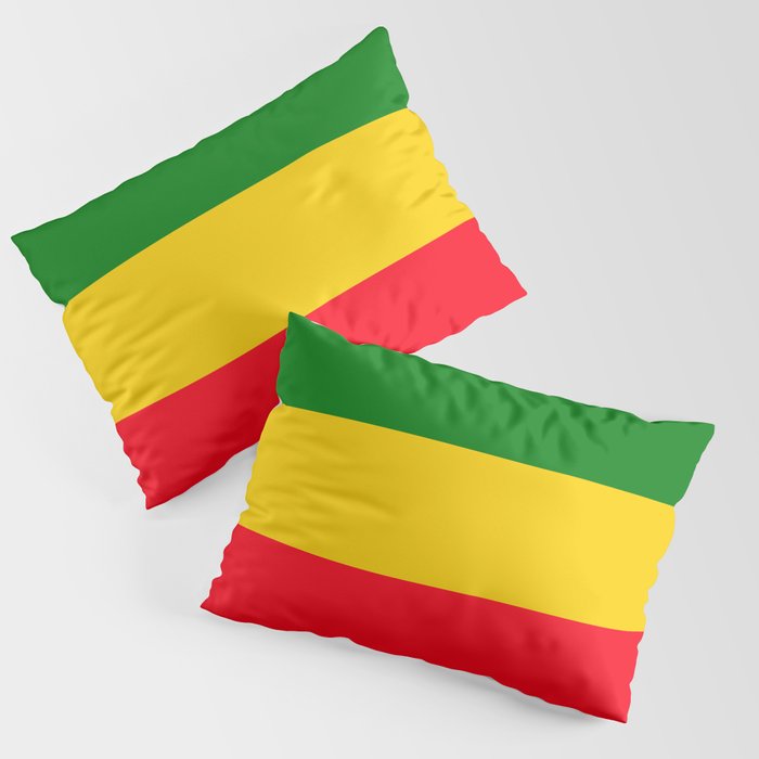Rastafarian Colors Pillow Sham Gallery Image 1