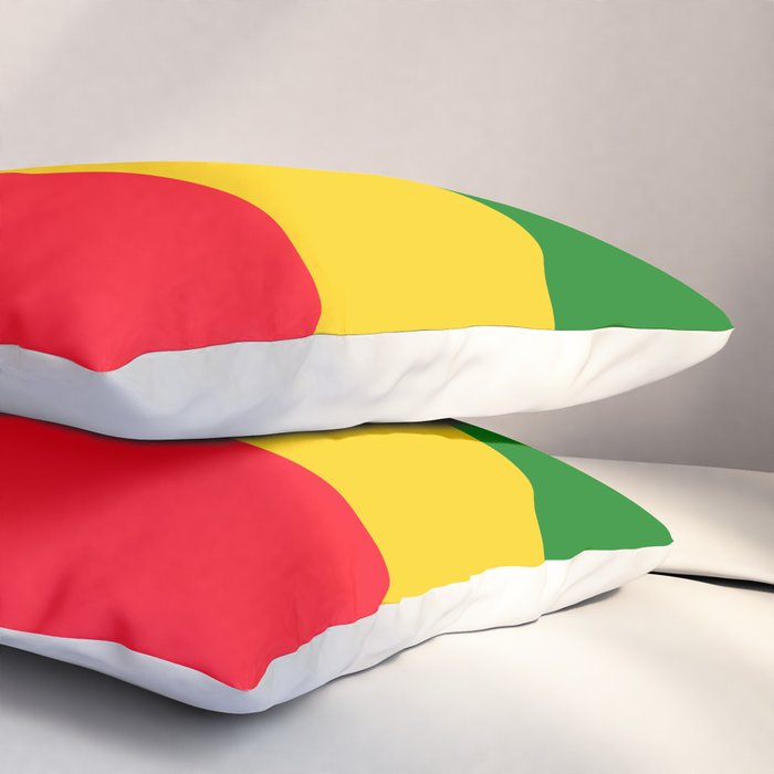 Rastafarian Colors Pillow Sham Gallery Image 3