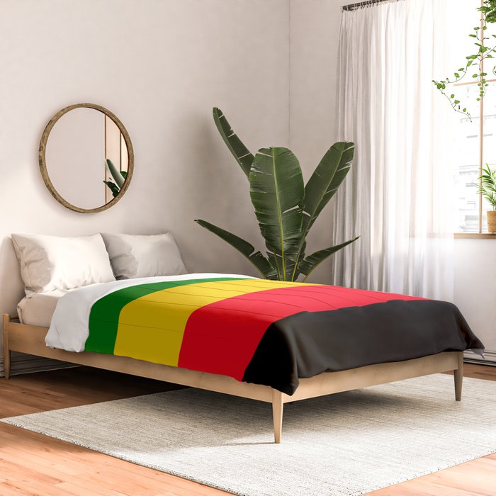Rastafarian Colors Comforter Gallery Image 2