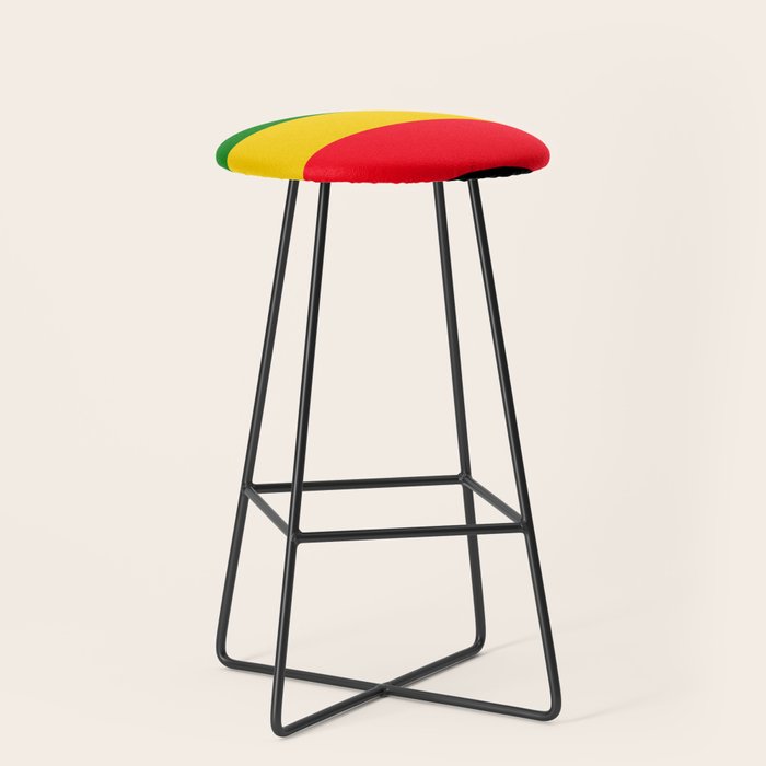 Rastafarian Colors Stool Gallery Image 1