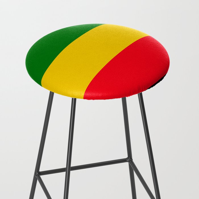 Rastafarian Colors Stool Gallery Image 2