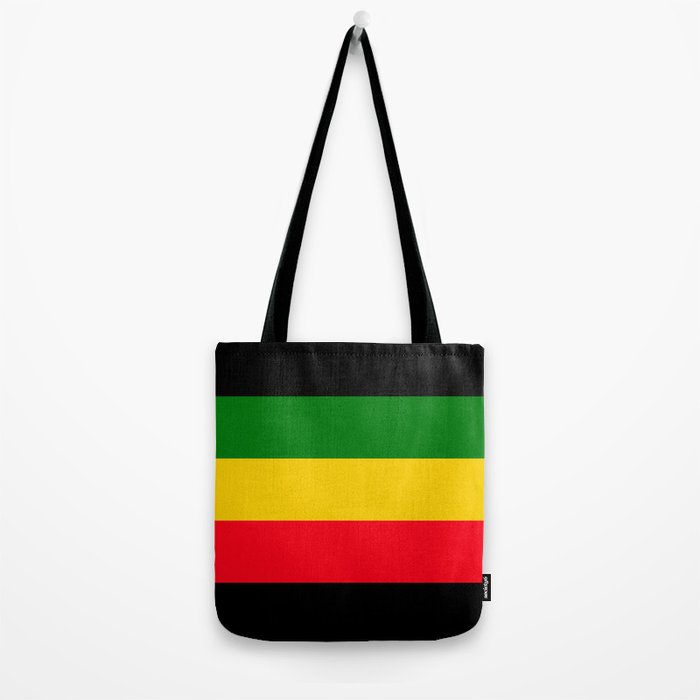 Rastafarian Colors Tote Bag Gallery Image 2