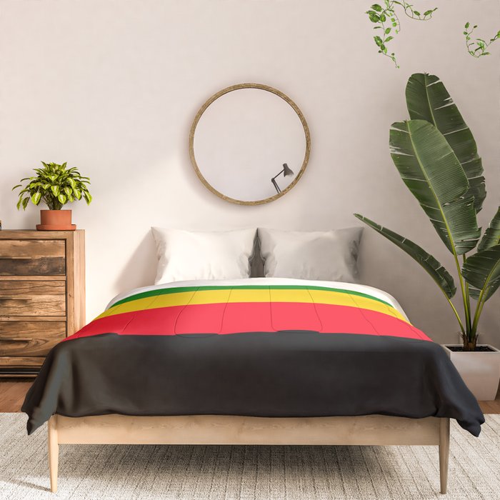 Rastafarian Colors Comforter Gallery Image 3