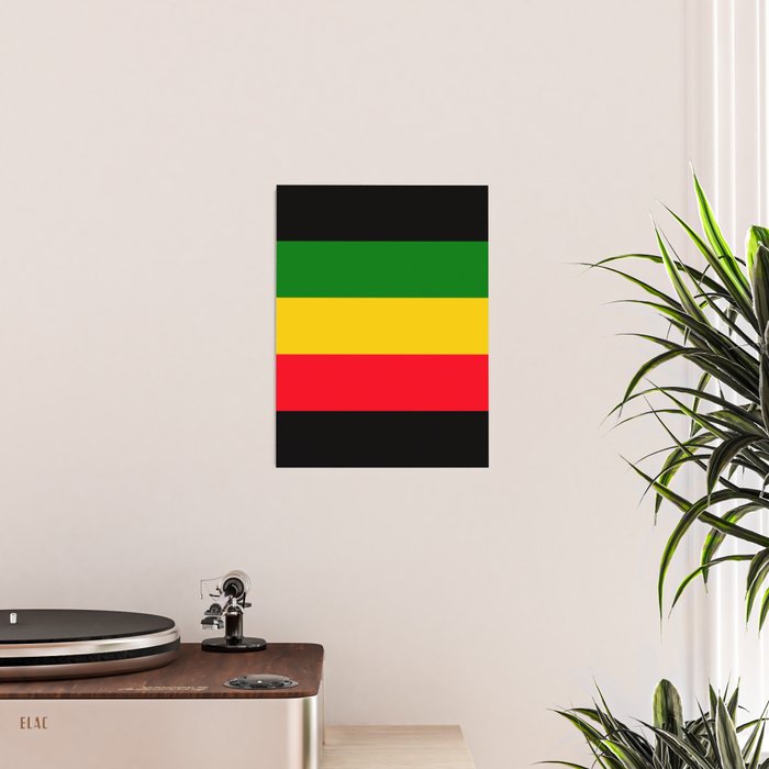 Rastafarian Colors Poster Gallery Image 2