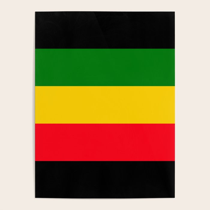 Rastafarian Colors Poster Gallery Image 1