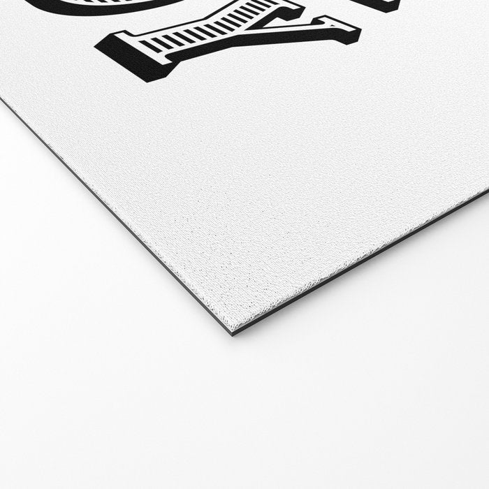 Black And White Howdy Welcome Mat Gallery Image 2