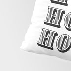 Black And White Howdy Pillow Sham Gallery Image 4