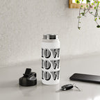 Black And White Howdy Water Bottle Gallery Image 4