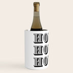 Black And White Howdy Wine Chiller Gallery Image 2