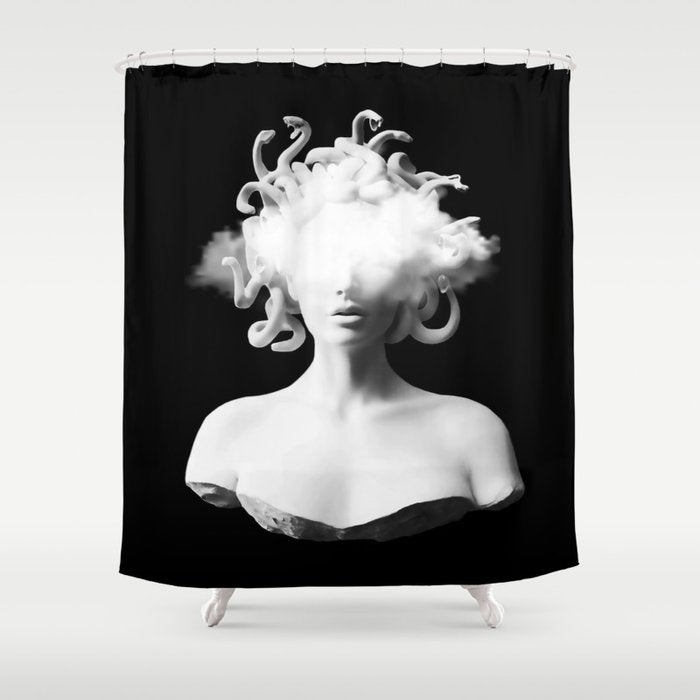 Medusa and the cloud Shower Curtain Gallery Image 1