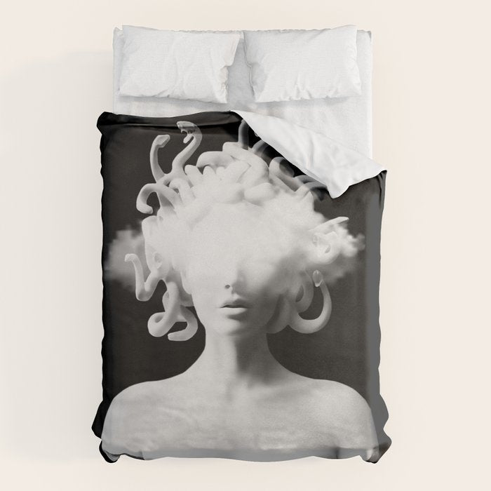 Medusa and the cloud Duvet Cover Gallery Image 6