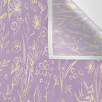 Wild Garden Drawing (Lilac) Wall Tapestry Gallery Image 3