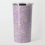 Wild Garden Drawing (Lilac) Travel Mug Gallery Image 1