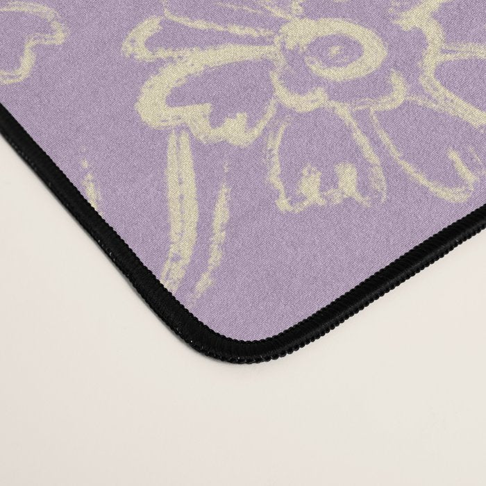 Wild Garden Drawing (Lilac) Desk Mat Gallery Image 4