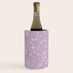 Wild Garden Drawing (Lilac) Wine Chiller Gallery Image 2