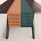 Color Block Lines XIX Table Runner Gallery Image 1