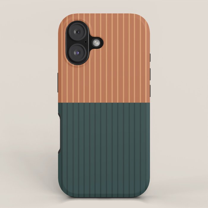 Color Block Lines XIX iPhone Case Gallery Image 1