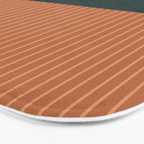 Color Block Lines XIX Bath Mat Gallery Image 3