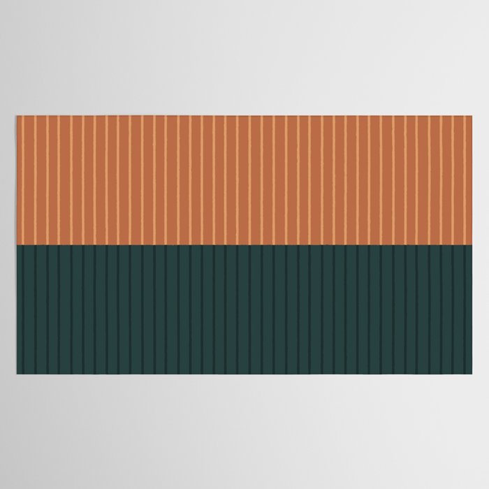 Color Block Lines XIX Tablecloth Gallery Image 2