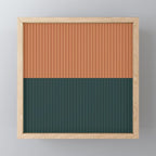Color Block Lines XIX Mini Art Print Gallery Image 1