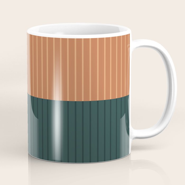 Color Block Lines XIX Coffee Mug Gallery Image 1