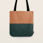 Color Block Lines XIX Tote Bag Gallery Image 1