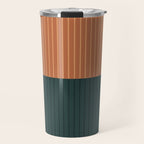 Color Block Lines XIX Travel Mug Gallery Image 1