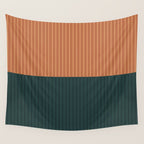 Color Block Lines XIX Wall Tapestry Gallery Image 4