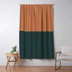 Color Block Lines XIX Window Curtain Gallery Image 5