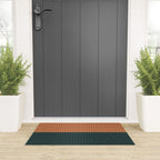 Color Block Lines XIX Welcome Mat Gallery Image 3
