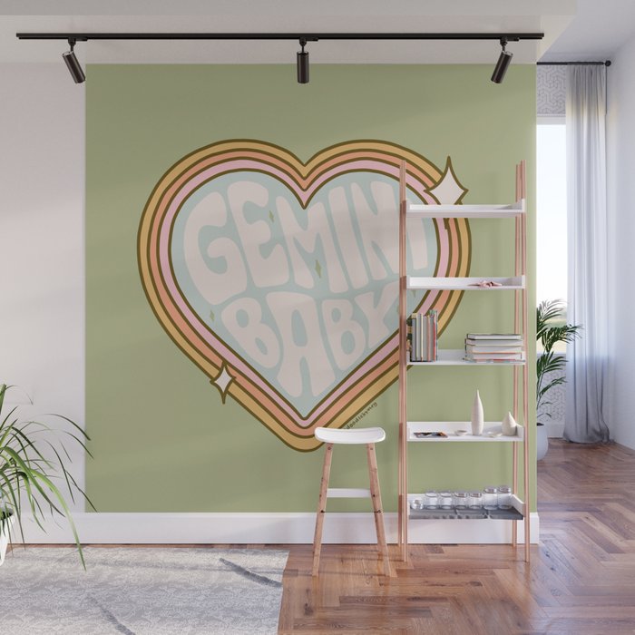 Gemini Baby Wall Mural Gallery Image 1