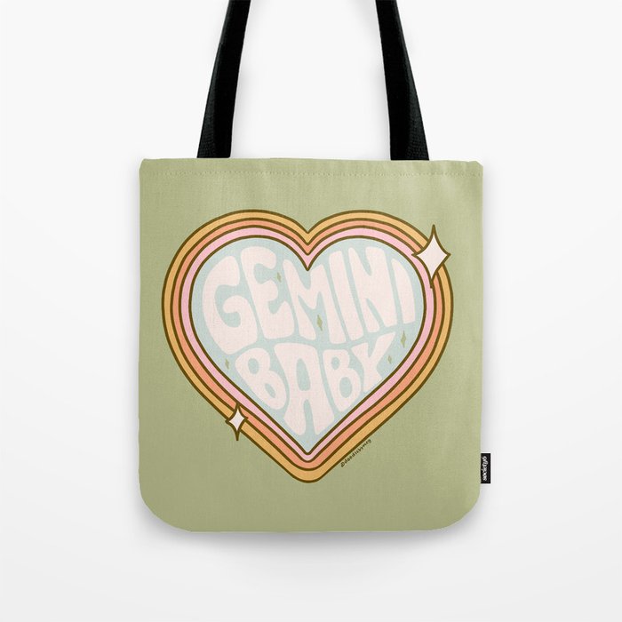 Gemini Baby Tote Bag Gallery Image 1