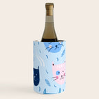 Little blue cats Wine Chiller Gallery Image 3