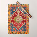Çal Southwest Anatolian Rug Print Wrapping Paper Gallery Image 1