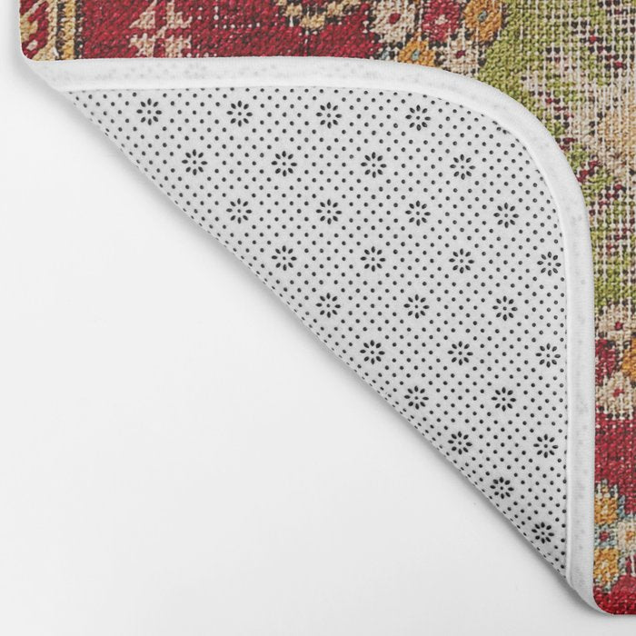 Çal Southwest Anatolian Rug Print Bath Mat Gallery Image 2