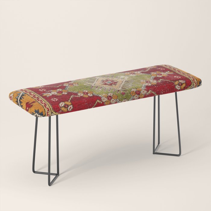 Çal Southwest Anatolian Rug Print Bench Gallery Image 1