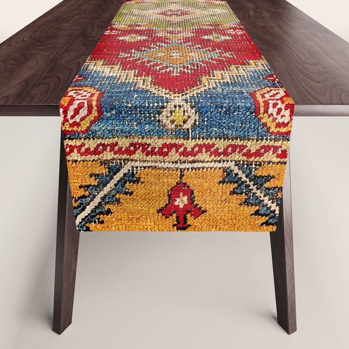 Çal Southwest Anatolian Rug Print Table Runner Gallery Image 1