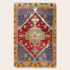 Çal Southwest Anatolian Rug Print Cutting Board Gallery Image 1