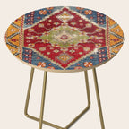 Çal Southwest Anatolian Rug Print Side Table Gallery Image 2
