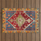 Çal Southwest Anatolian Rug Print Outdoor Rug Gallery Image 1