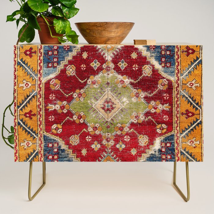 Çal Southwest Anatolian Rug Print Credenza Gallery Image 1