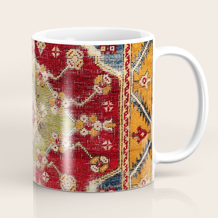 Çal Southwest Anatolian Rug Print Coffee Mug Gallery Image 1