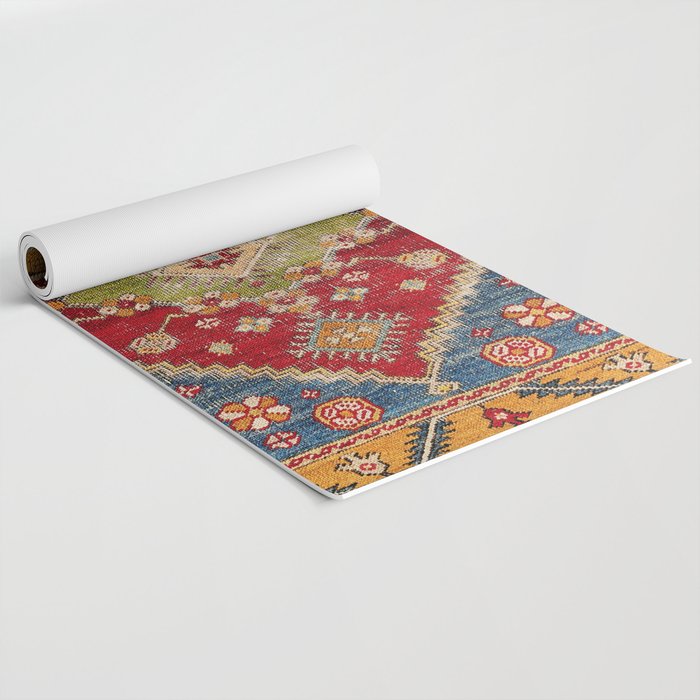 Çal Southwest Anatolian Rug Print Yoga Mat Gallery Image 2