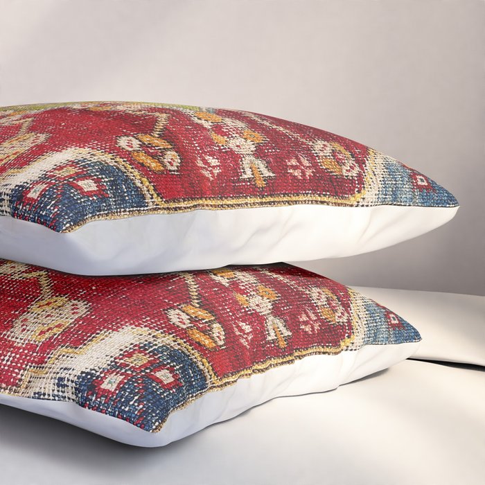 Çal Southwest Anatolian Rug Print Pillow Sham Gallery Image 3