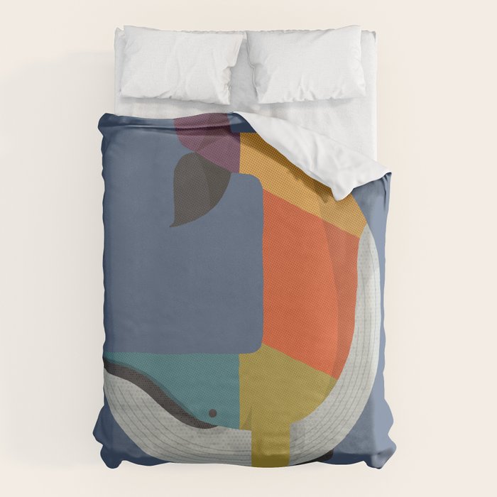 Blue Whale Duvet Cover Gallery Image 1