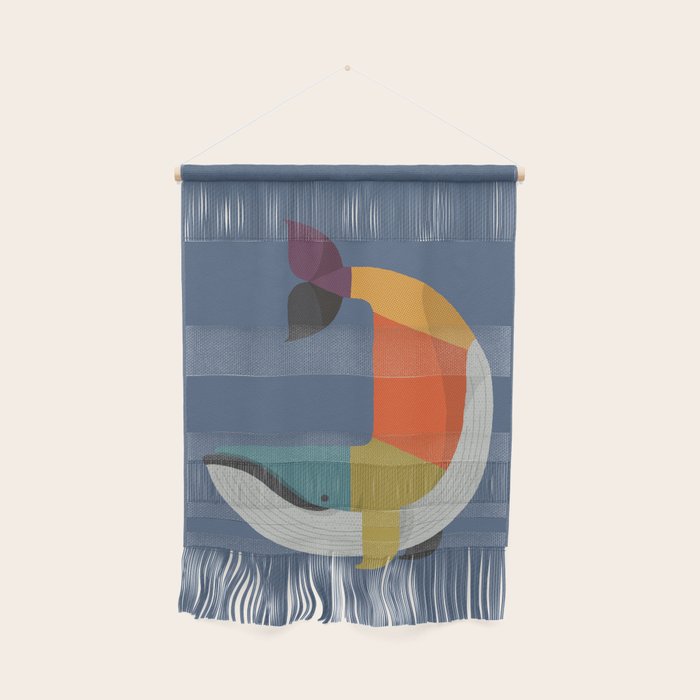 Blue Whale Wall Hanging Gallery Image 1