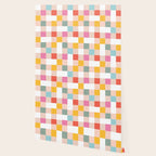 Playful Summer Gingham Check pattern Wallpaper Gallery Image 2